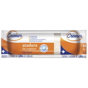 Atadura Crepom Cremer 12cm X 1,8M