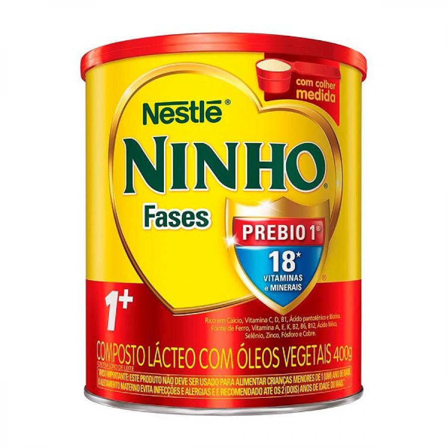 Composto Lacteo fases 1+ Ninho Nestle 800g