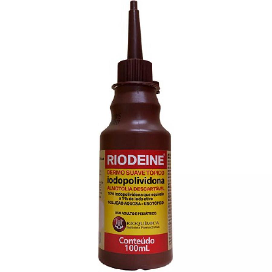 Antisseptico Riodeine Pvpi Topico Rioquimica 100ml