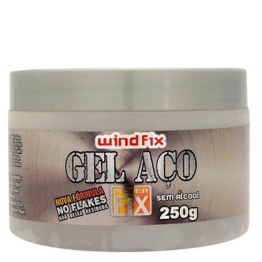 GEL FIXADOR WIND FIX GEL AÇO 250G