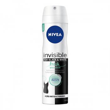 Desodorante Antitranspirante Aerosol Invisible Nivea 150ml