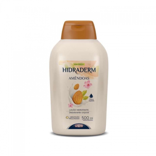 LOÇÃO Hidratante Hidraderm Amêndoas 500ml