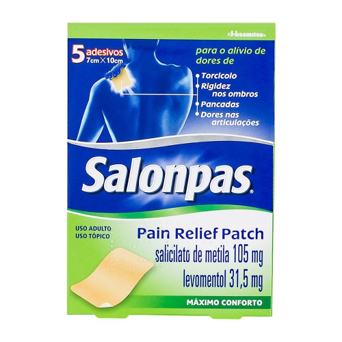 SALONPAS - 5 ADES 7CMX10CM