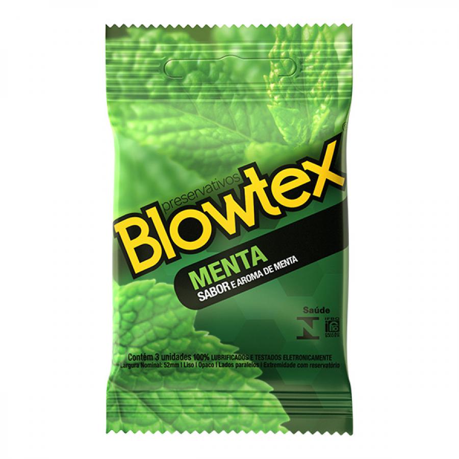 Preservativo Blowtex Menta 3 unidades