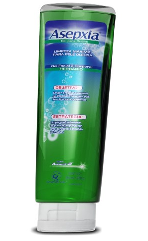 Gel Asepxia Ducha Herbario 250g