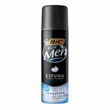 ESPUMA DE BARBEAR BIC FOR MEN SENSITIVE 145G