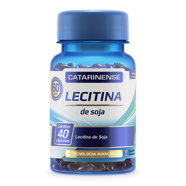 LECITINA SOJA CATARINENSE COM 40 CAPSULAS