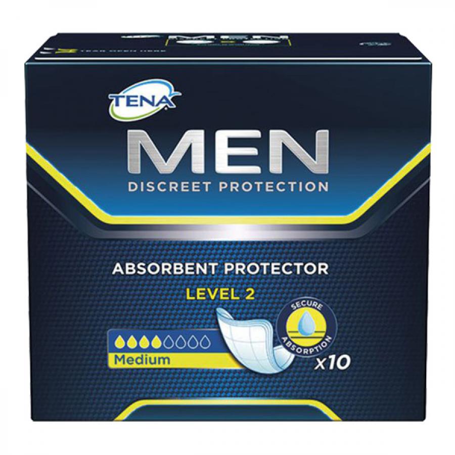 ABSORVENTE TENA MEN MEDIO C/10