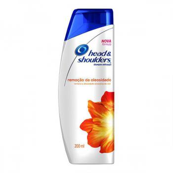 Shampoo de Cuidados com a Raiz Head & Shoulders Remocao da Oleosidade 200ml