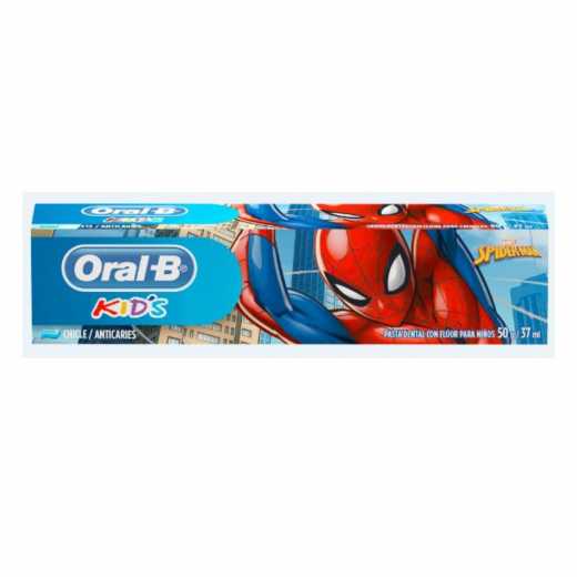 CREME DENTAL ORAL B KIDS SPIDERMA