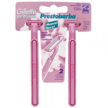 Aparelho Depilatorio Gillette Prestobarba For Women 2 Unidades