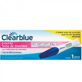 Teste de Gravidez Clearblue Digital com Indicador de Semanas