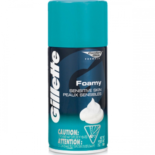 Espuma de Barbear Gillette Foamy Pele Sensivel