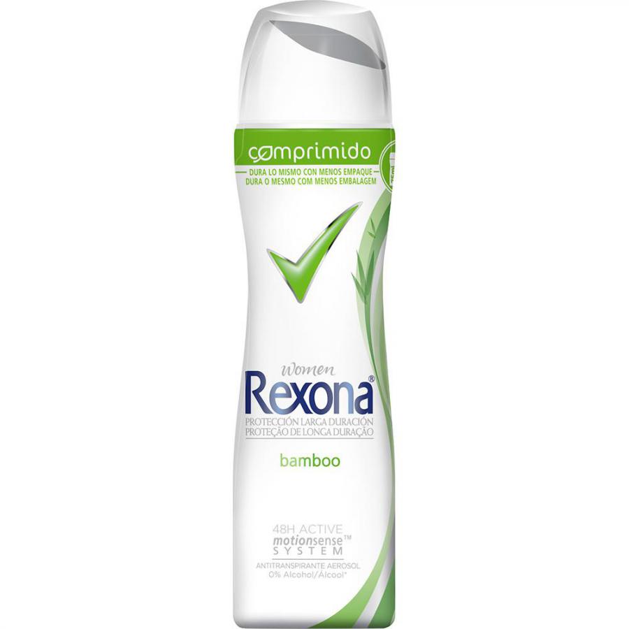 Desodorante rexona aerosol women bamboo comprimido 85ml