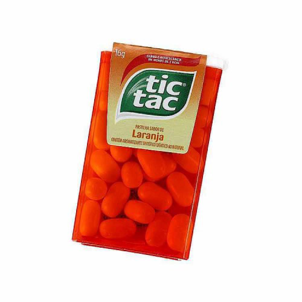 Pastilhas TIC TAC Laranja 16g