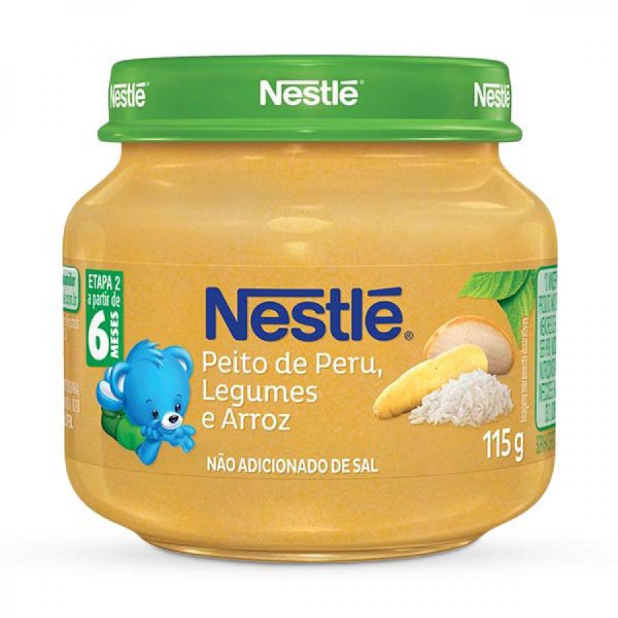 PAPINHA NESTLE PE PEITO PERU/LEG/ARROZ 115G