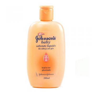 Sabonete Infantil Johnsons & Johnsons Liquido Glicerinado 200ml