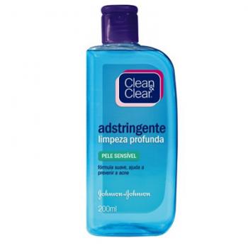 Clean Clear Limpeza Profunda Adstringente Pele Sensivel 200ml