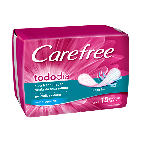 Absorvente Carefree brisa 15 unidades