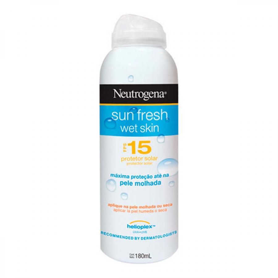 Protetor Solar Neutrogena Sun Fresh FPS 15 Spray 180ml