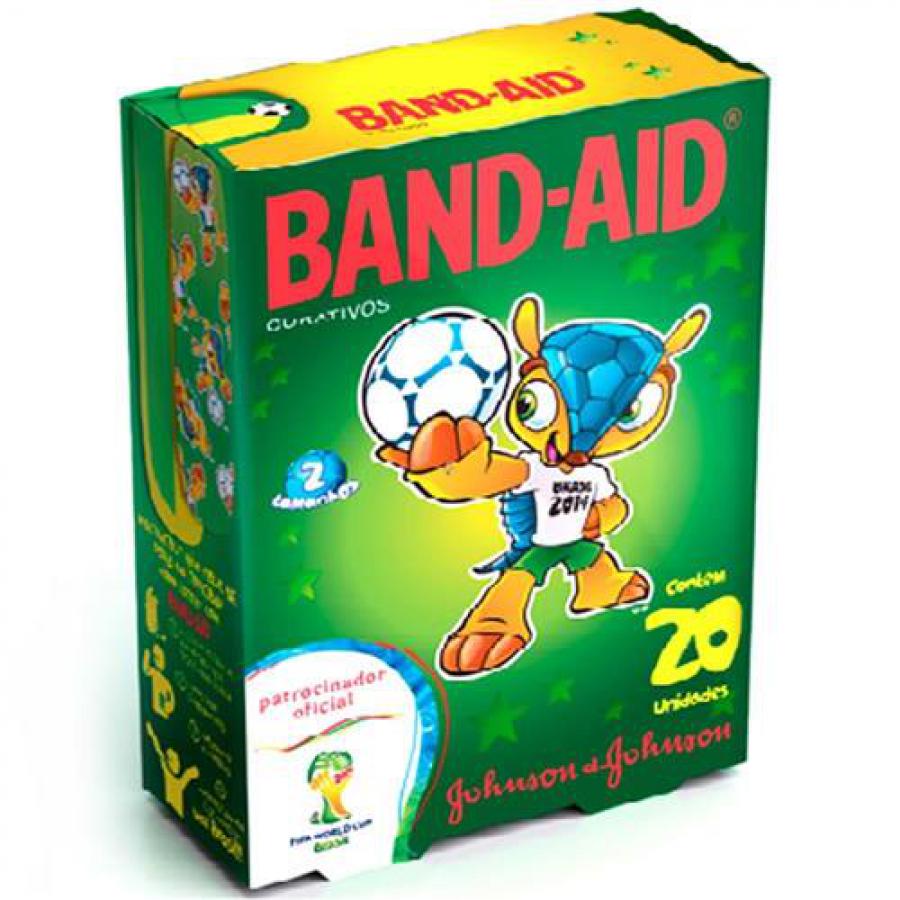 Curativo Band-Aid com 20 Unidades