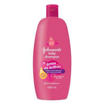 Shampoo Johnsons Baby Gotas de Brilho 400Ml