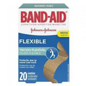 Curativo Band-Aid Flexible 20 Unidades