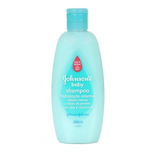 Shampoo Infantil Johnsons & Johnsons Baby Hidratante Intese 200ml