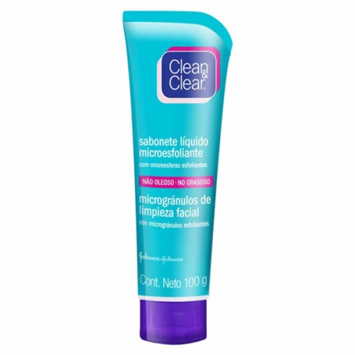Clean Clear Sabonete Líquido Microesfoliante 200ml