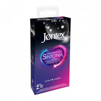 Preservativo Jontex Orgasmo em Sintonia 4 Unidades