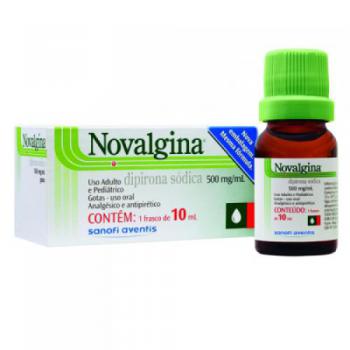 Novalgina Solução Oral 500mg/mL 10Ml