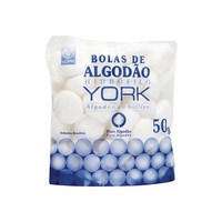 Algodão bolas 50g - York