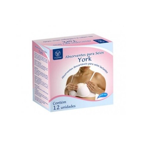 Absorvente para Seios York 12 Unidades