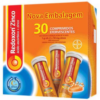 Redoxon 1G Zinco Triple Pack 30 Comprimidos Efervescentes