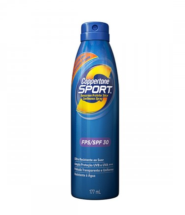 Protetor Solar Coppertone Continuous Spray Sport Fps30 177ml