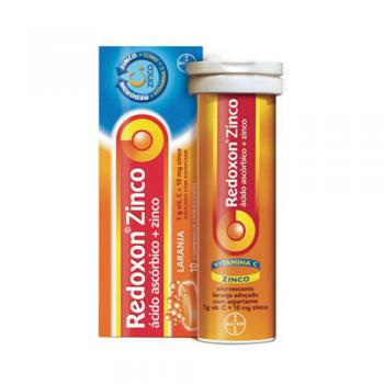 Redoxon Tripla Ação Sabor Laranja1g + 10mcg + 10mg 10 comprimidos