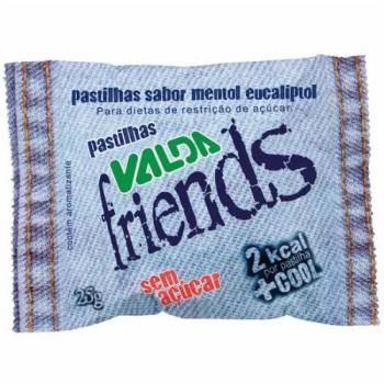 Valda Friends Pastilha Sem Acucar 30 Saches Com 25g