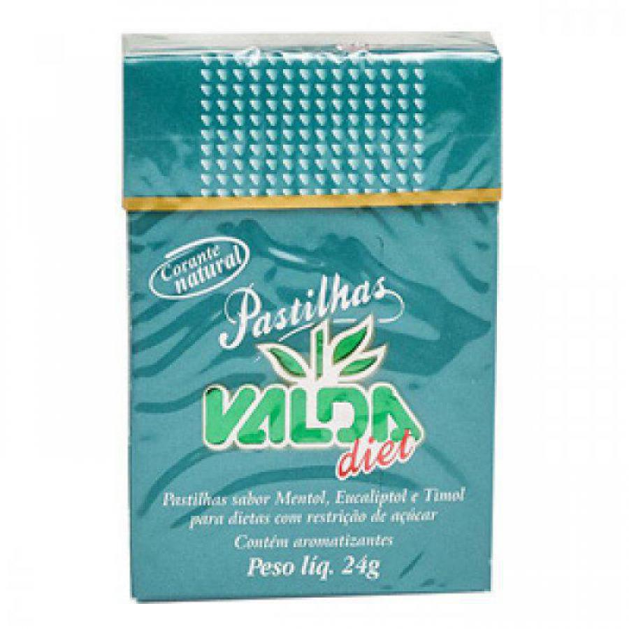 Pastilha Valda Fliptop Diet 24 unidades