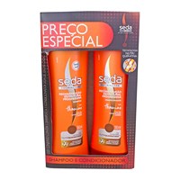 Shampoo + Condicionador Seda SOS Reconstrução Estrutural 350ml