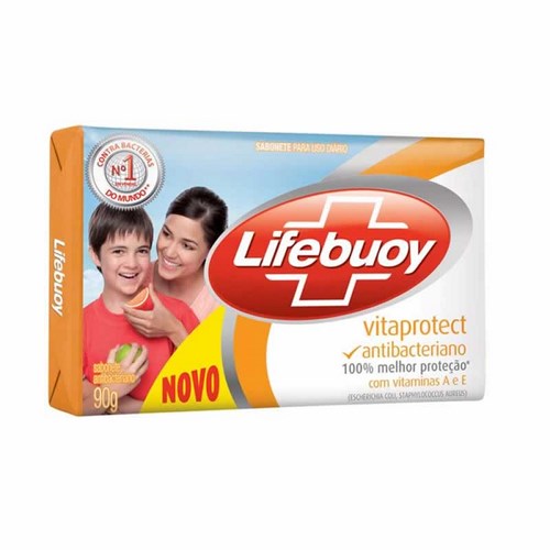 SABONETE LIFEBUOY VITAPROTECT 90G