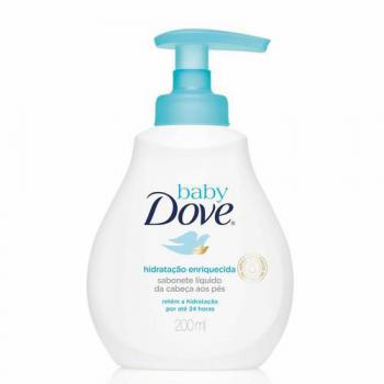 Sabonete Líquido Dove Baby Hidratação Enriquecida 200Ml