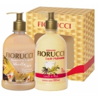 Kit Fiorucci Sabonete Vanilla + Loção Hidratante Vanilla 500ml