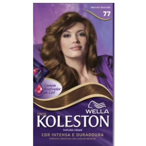 Tintura koleston 77 marrom dourado