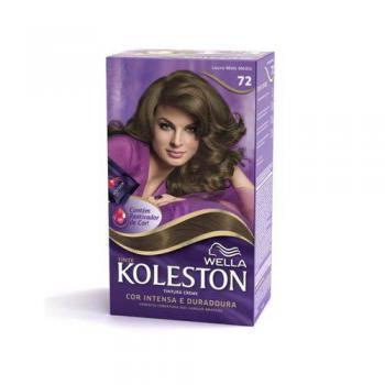 Tinta De Cabelo Permanente Koleston 72 Louro Mate Médio  Wella