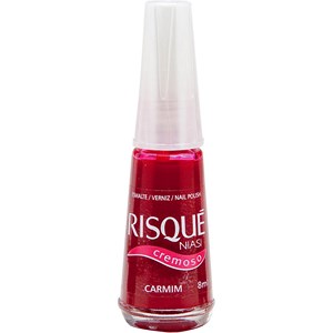 Esmalte Risque Cremoso Carmim 8Ml