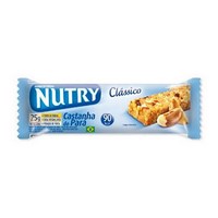 Barra Cereal Nutry Light Castanha 25g - Embalagem Com 24 Unidades