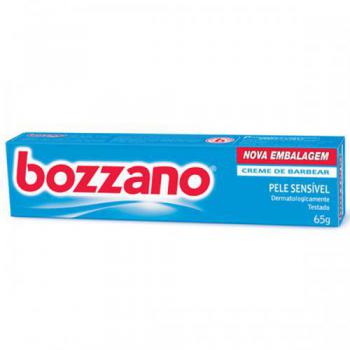 Creme de Barbear Bozzano pele sensivel com 65g