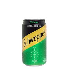 Refrigerante Schweppes citrus, lata com 350mL
