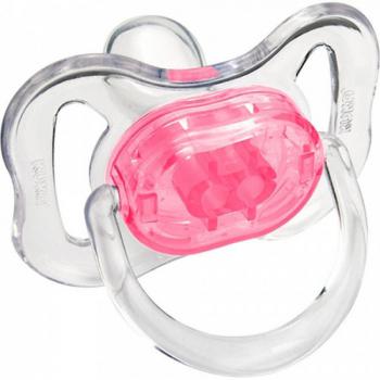 Chupeta Kuka Cristal Fase 1 Rosa