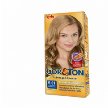 Tintura Cor & Ton mini, n? 9.01 louro cinza extra claro